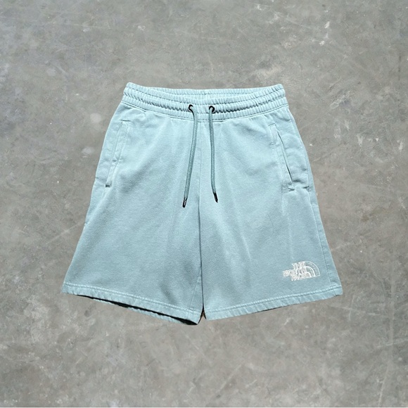 The North Face Other - ☀️ The North Face Sweat Shorts Mens Size Small Green/Blue